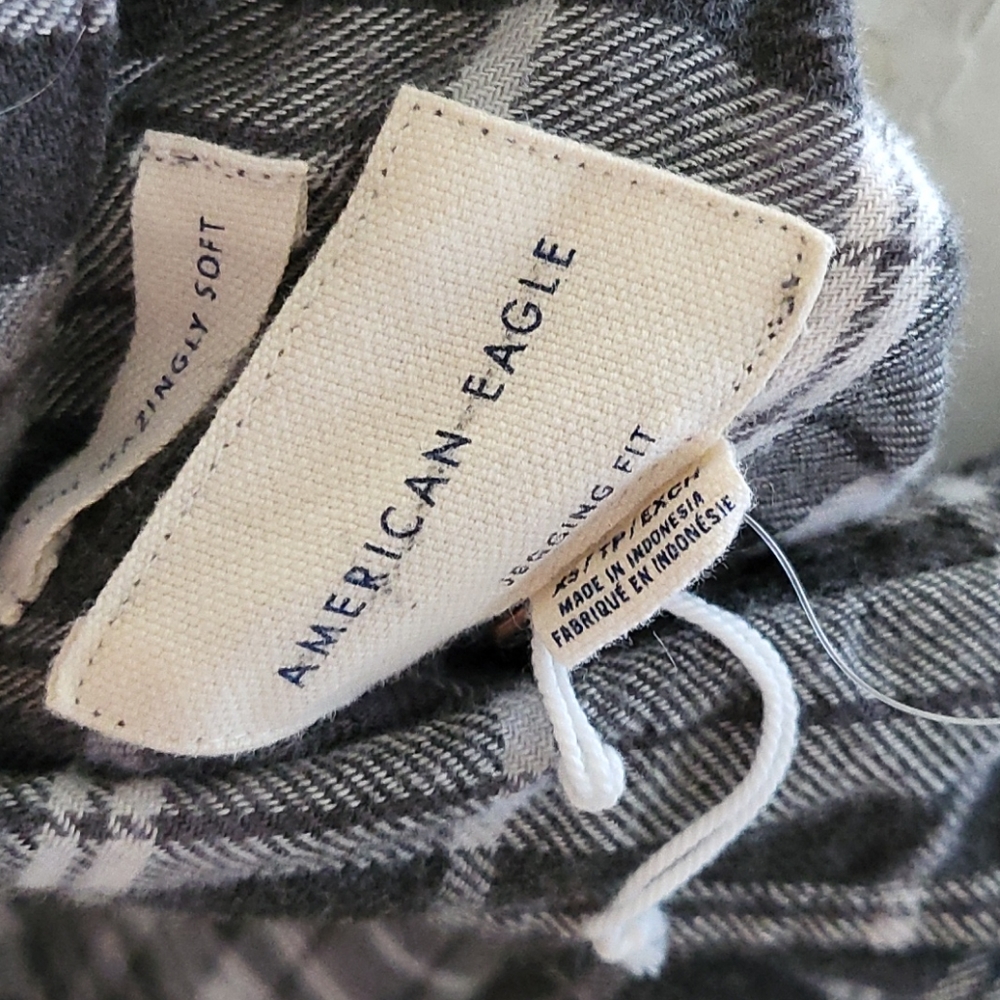 American Eagle Plaid Button Tunic - image 8